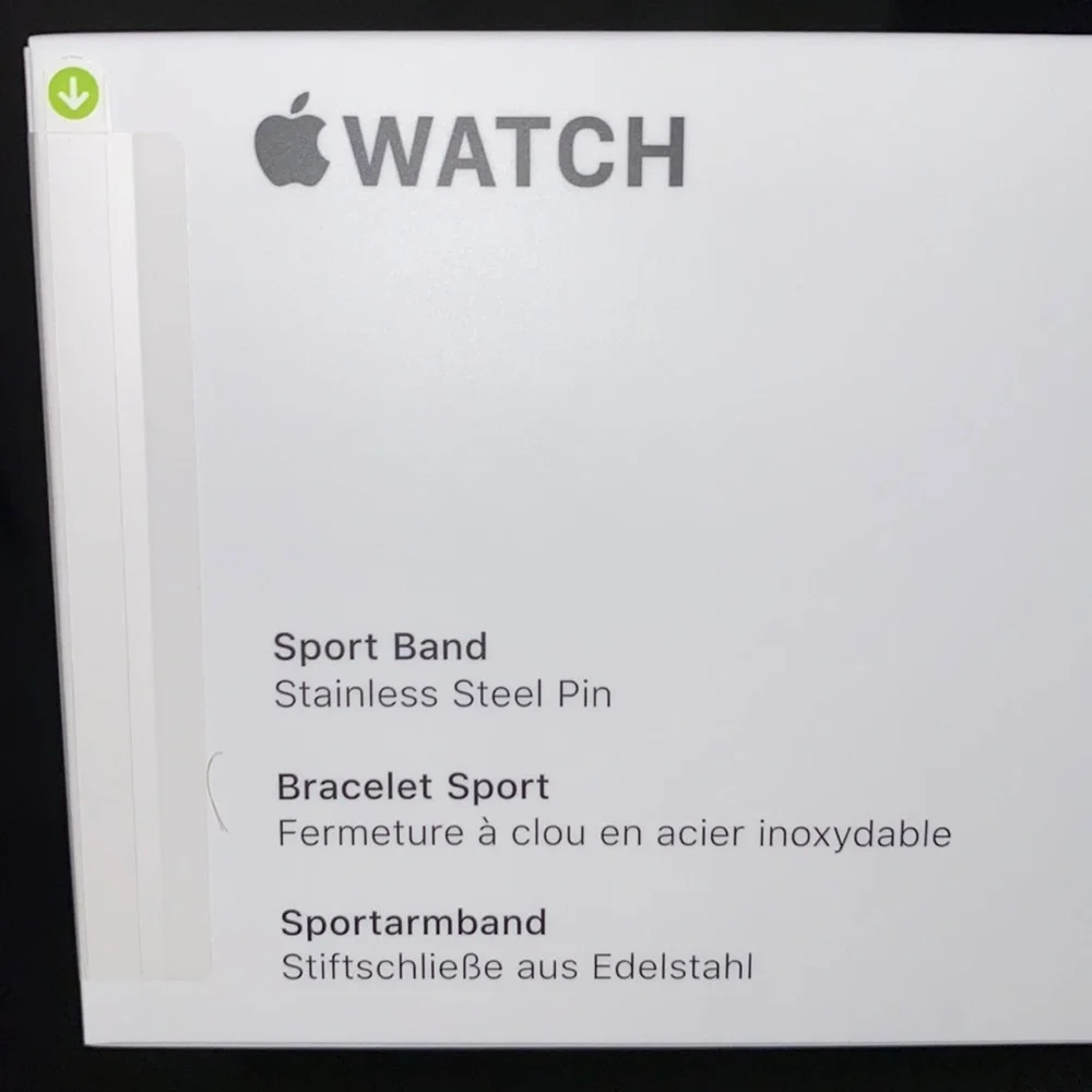 41MM authentic Apple Watch Sport Band - Starlight - Picture 2 of 5
